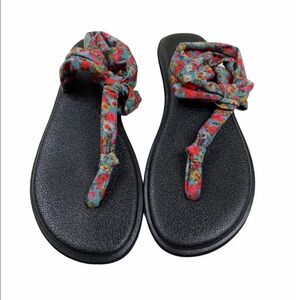 Sanuk Yoga Sling Ella Sandal Floral 8